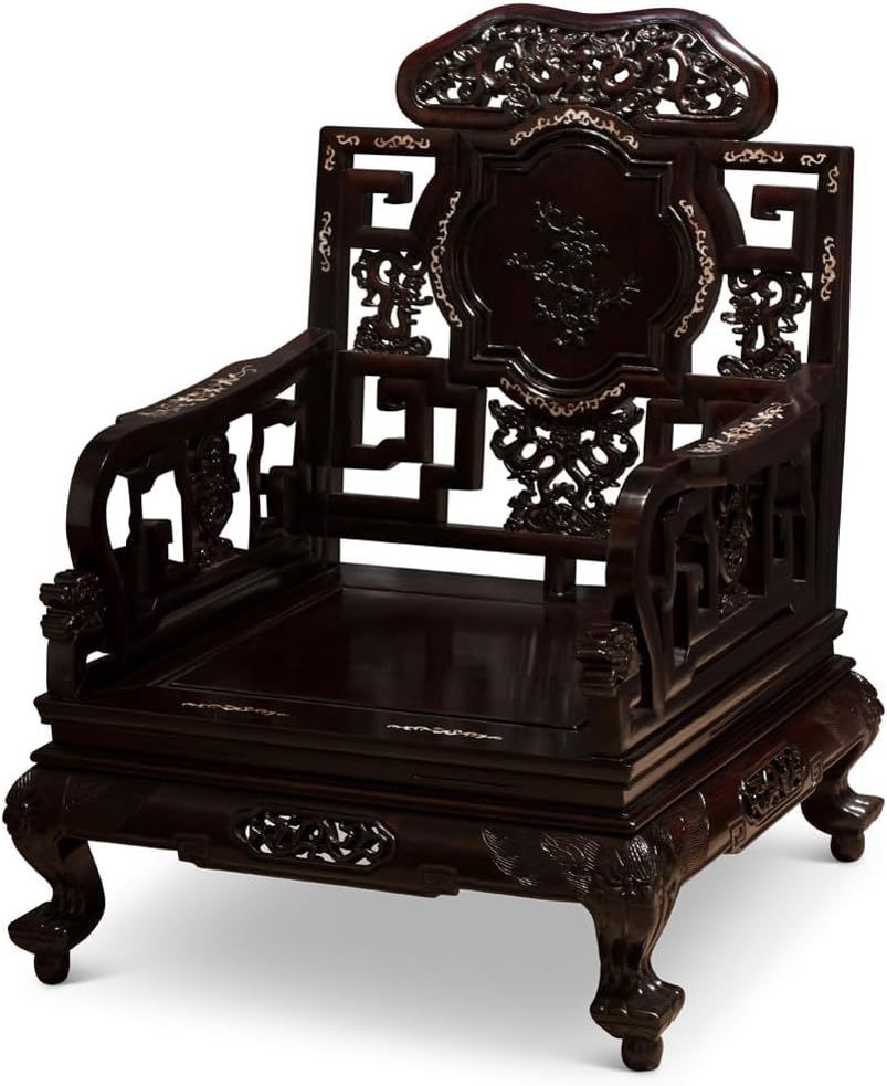buy ChinaFurnitureOnline rosewood living room set,ChinaFurnitureOnline set worth buying,dark cherry rosewood furniture pros cons,oriental living room set quality,mother of pearl inlay furniture,solid rosewood furniture investment unboxing and complete package contents