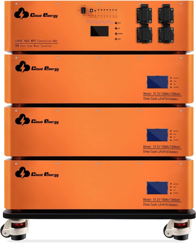 Image 1 of buy Cloudenergy 48V stackable LiFePO4 battery