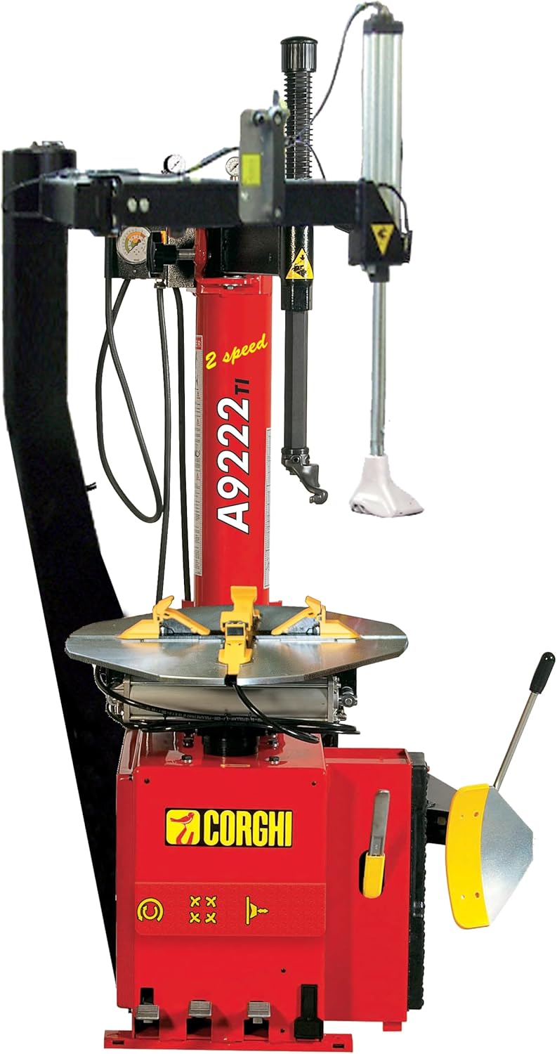 buy Corghi A9222TI tire changer,Corghi A9222TI pros cons,best tire changer for light trucks,Corghi tire changer versus Hunter,should I buy a Corghi tire changer,Corghi A9222TI worth buying performance testing and real-world results