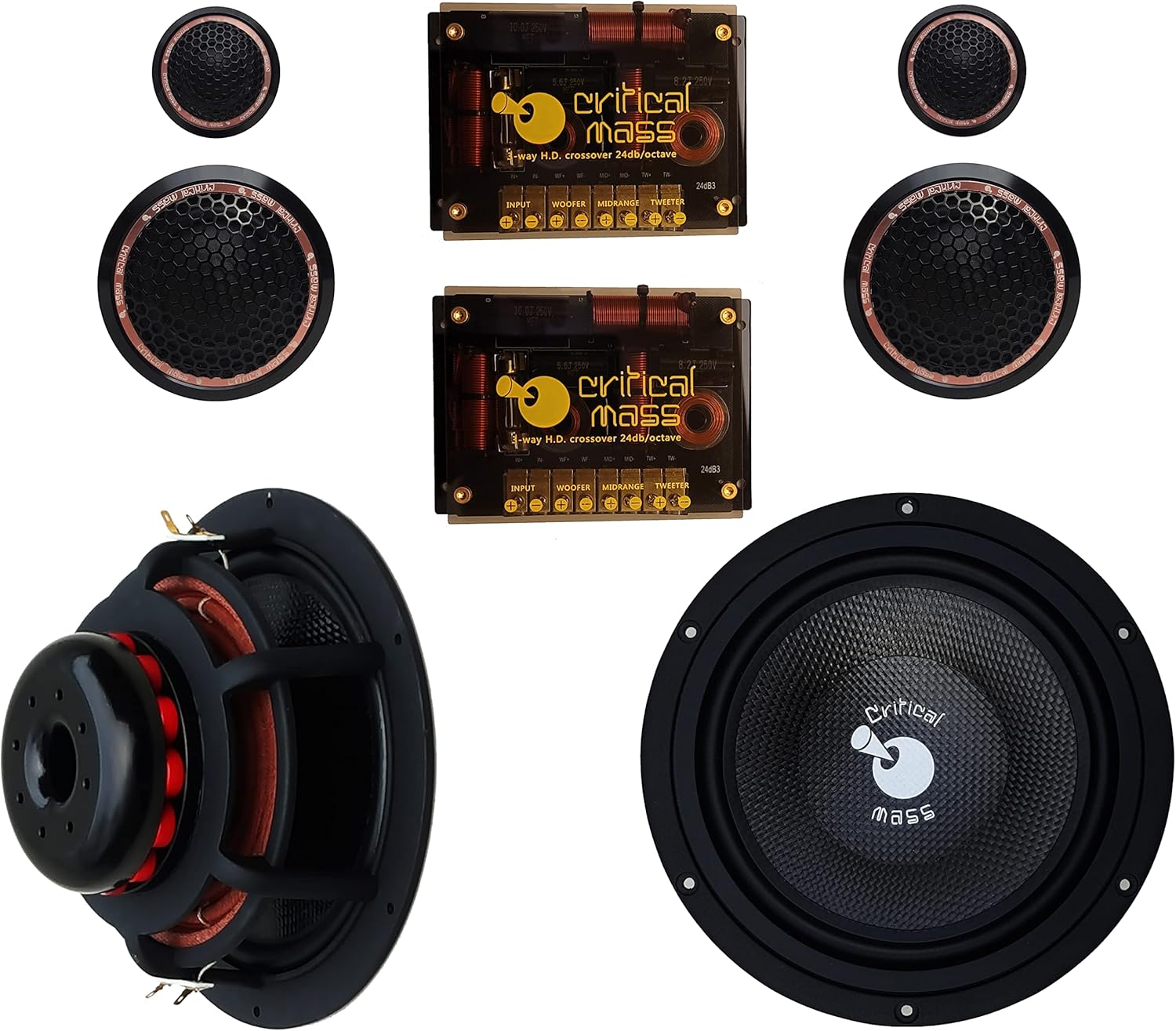 buy Critical Mass C-8031 8 Neo component set,best 8 inch component speakers for car audio,Critical Mass C-8031 pros cons,1 ohm component set worth buying,should I buy Critical Mass C-8031,Critical Mass C-8031 vs alternatives - detailed features and technical specifications