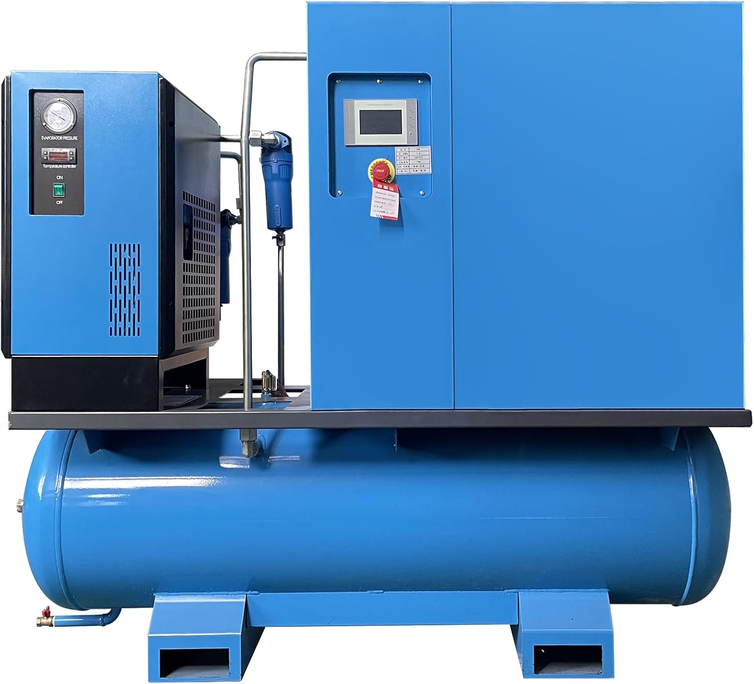 buy DCYL 20HP screw air compressor,DCYL 20HP air compressor worth buying,DCYL screw compressor pros cons,20HP 3-phase screw compressor alternatives,should I buy DCYL all-in-one air compressor,best 20HP rotary screw air compressor for laser engraver - detailed features and technical specifications