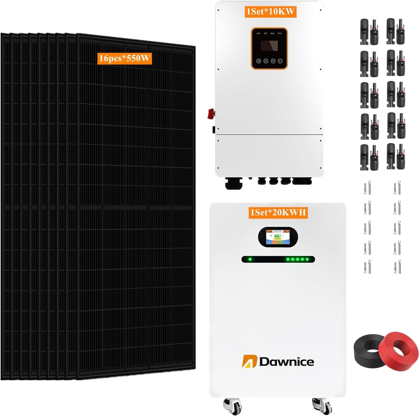 buy Dawnice 10KW hybrid solar system,Dawnice solar system worth it,10KW hybrid solar pros cons,best 10KW solar power kit,Dawnice 10KW vs alternatives,should I buy Dawnice solar - detailed features and technical specifications