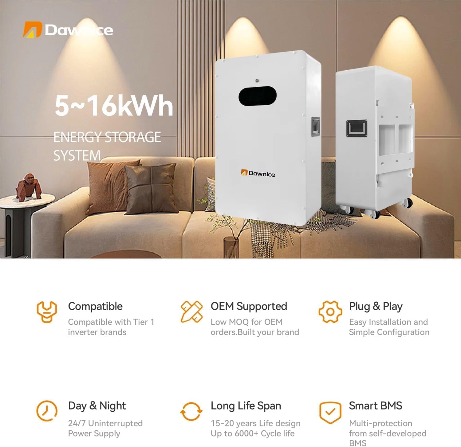 buy Dawnice 32kWh solar battery,Dawnice 32kWh battery pros cons,should I buy Dawnice solar battery,Dawnice vs Tesla Powerwall,32kWh LiFePO4 battery worth buying,best wall mounted home solar battery performance testing and real-world results