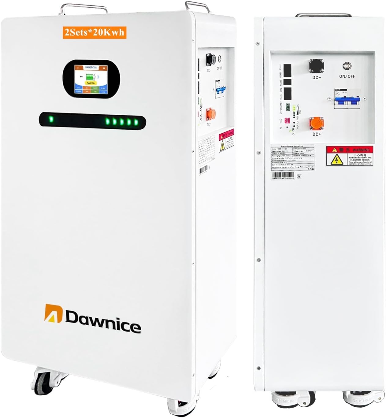 buy Dawnice 48V 40KWh lithium battery,Dawnice 48V 40KWh battery pros cons,should I buy Dawnice solar battery,best wall mounted home storage battery,Dawnice vs other solar batteries,48V 40KWh lithium battery worth buying - detailed features and technical specifications