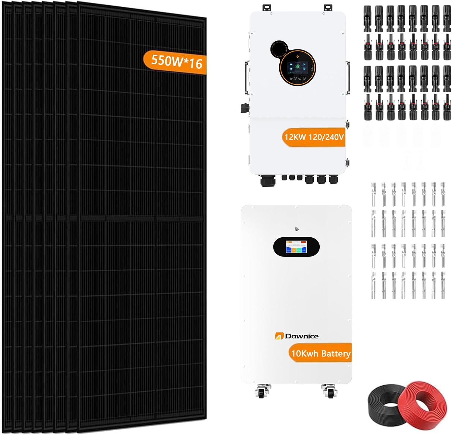 buy Dawnice 8.8KW solar system,Dawnice 8.8KW solar system worth it,best 8.8KW hybrid solar kit,Dawnice solar system pros cons,should I buy Dawnice solar kit,8.8KW hybrid system vs alternatives - detailed features and technical specifications