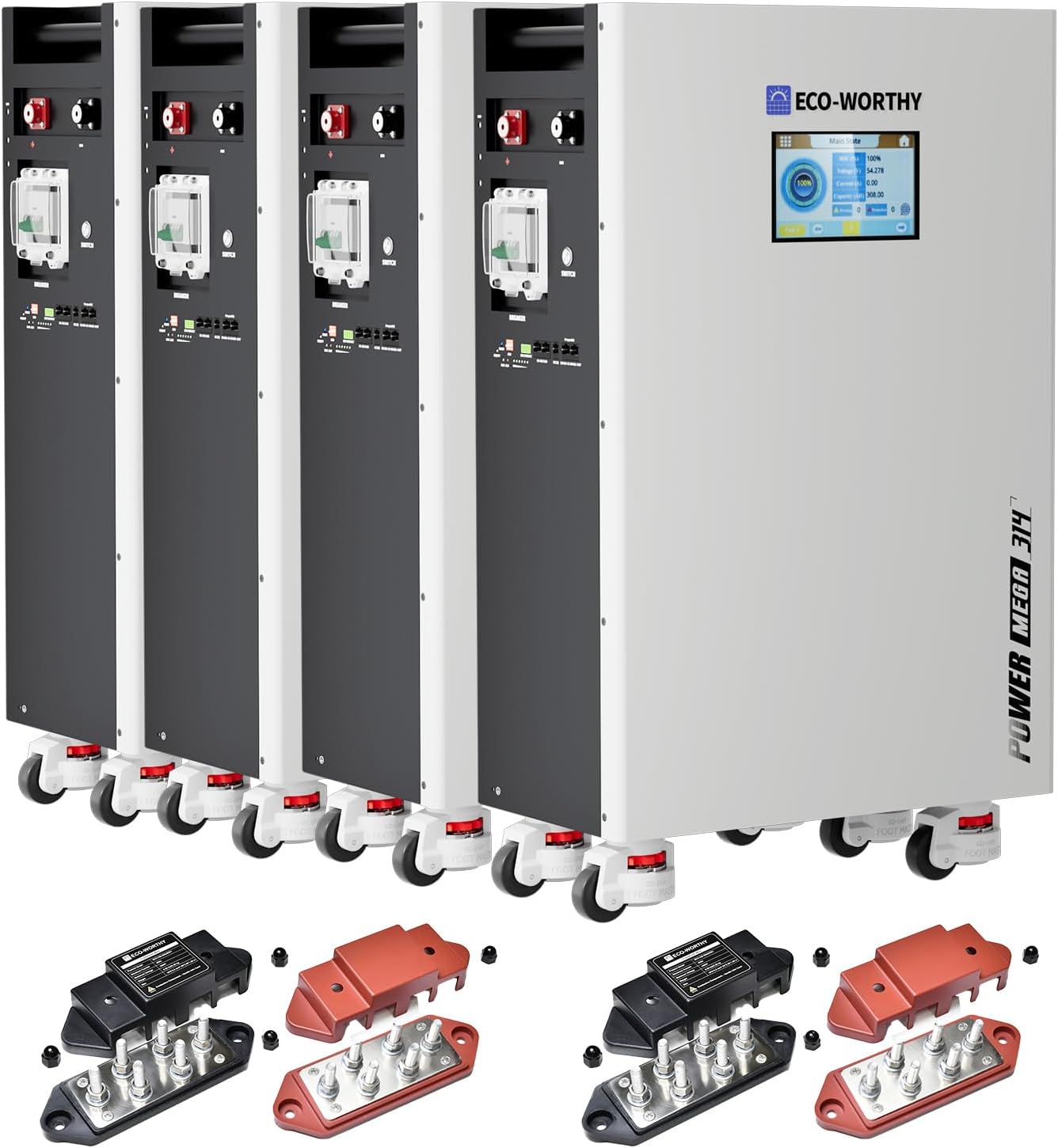 buy ECO-WORTHY Powermega 48V 314Ah battery,best 48V 314Ah LiFePO4 battery,ECO-WORTHY Powermega battery pros cons,48V 314Ah battery for off-grid solar,should I buy Powermega battery,16kWh LiFePO4 battery worth buying - detailed features and technical specifications