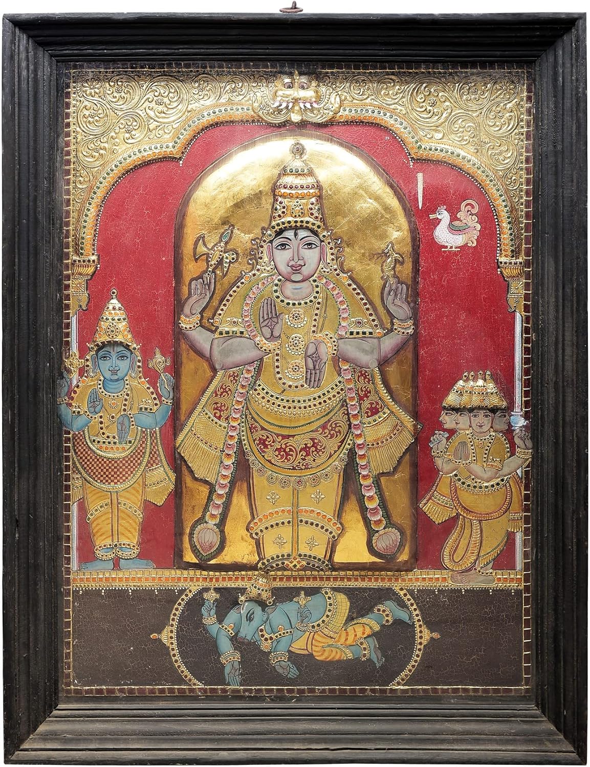 buy Exotic India Tanjore painting,should I buy Tanjore painting,Tanjore painting pros cons,Exotic India painting worth buying,best traditional Indian wall art,Lord Shiva Tanjore painting quality - detailed features and technical specifications