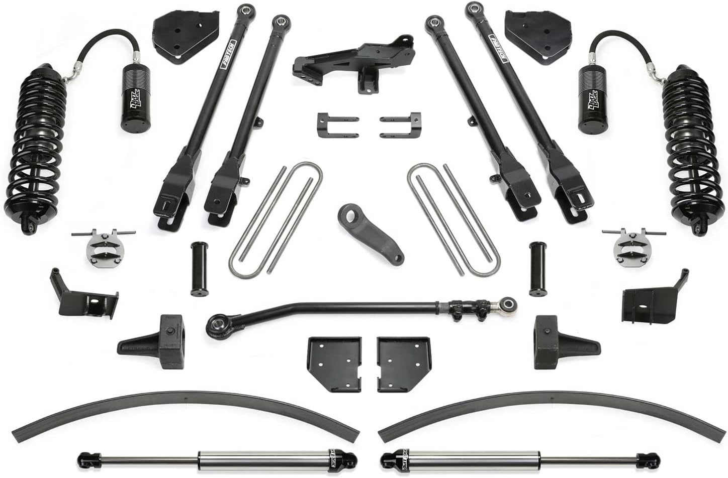 buy Fabtech K2302DL 4 link lift system,Fabtech K2302DL vs BDS 8 inch lift,Fabtech 4 link lift system pros cons,Fabtech K2302DL worth buying,best 8 inch lift system for trucks,Fabtech dirt logic shocks review performance testing and real-world results