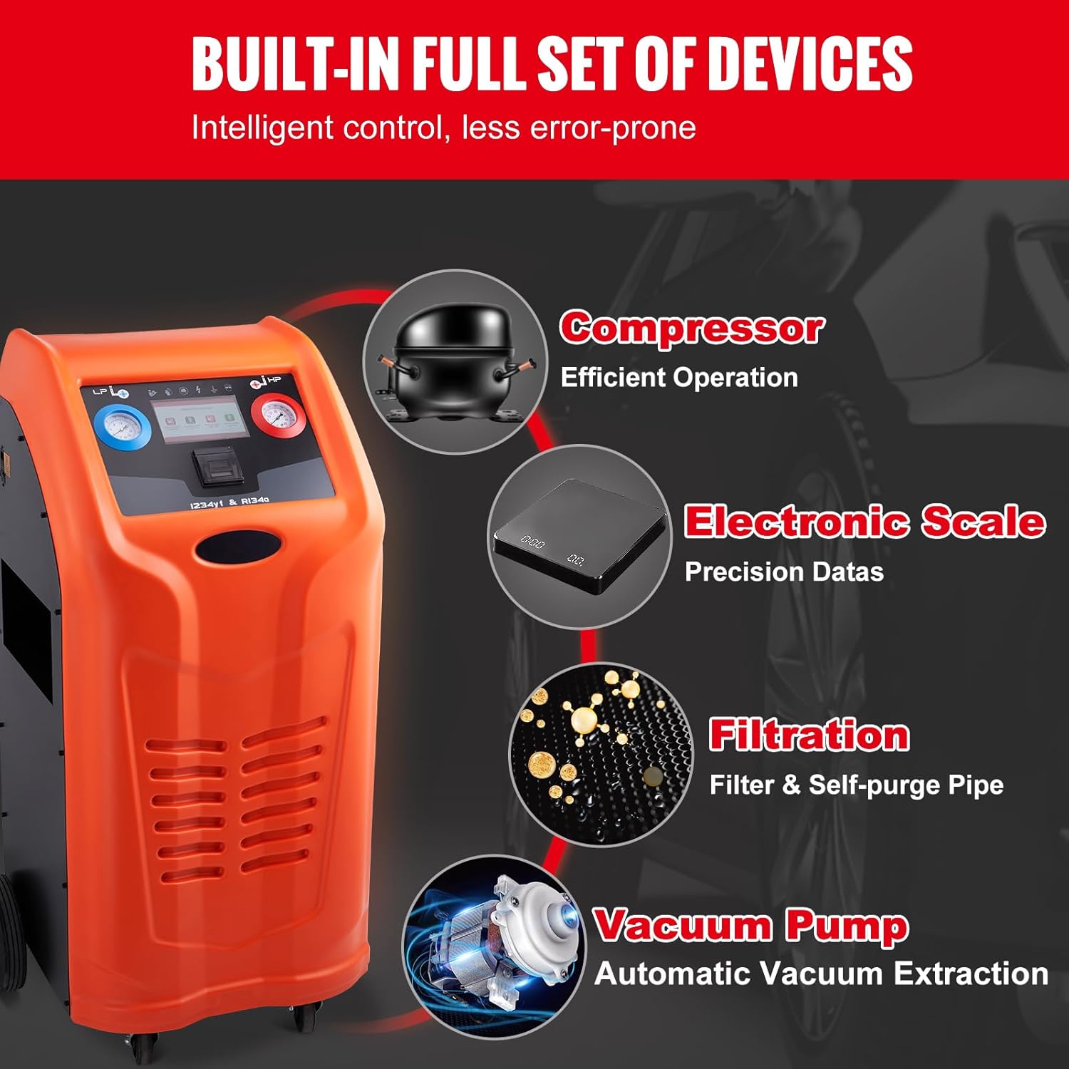 buy Happybuy refrigerant recovery machine,should I buy Happybuy recovery machine,Happybuy refrigerant recovery vs others,dual cylinder recovery machine pros cons,best automatic AC recovery machine,Happybuy HVAC tool worth buying unboxing and complete package contents