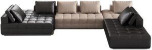 Image 1 of buy Italian minimalist corner sofa