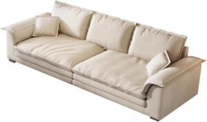 Image 1 of buy Italian minimalist leather sofa