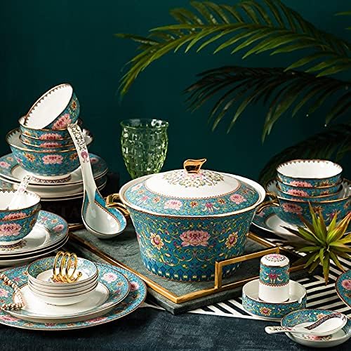 buy Jingdezhen gold edged bone china,Jingdezhen bone china worth buying,best gold edged dinnerware set,Jingdezhen porcelain pros cons,high grade bone china set,family dinnerware set quality unboxing and complete package contents