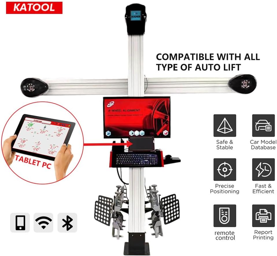 buy KATOOL KT-AV6 wheel alignment machine,should I buy KATOOL KT-AV6,KATOOL KT-AV6 pros cons,best 3D wheel alignment tool,KATOOL KT-AV6 vs alternatives,KATOOL KT-AV6 worth buying unboxing and complete package contents
