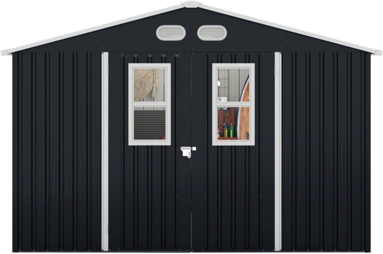 Buy KCSWKJ 8x10 Metal Shed: Honest Pros & Cons Analysis 46 Image 1 of buy KCSWKJ 8x10 metal shed