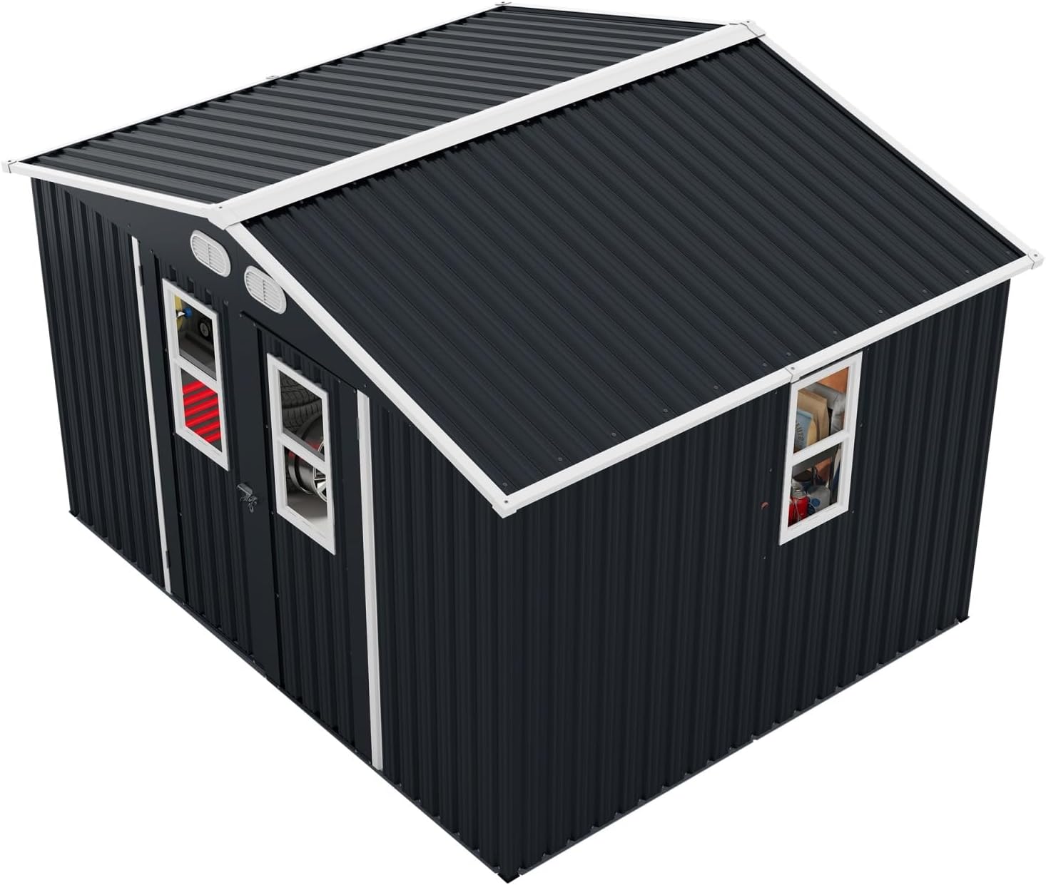 buy KCSWKJ 8x10 metal shed,KCSWKJ metal shed pros cons,should I buy KCSWKJ shed,KCSWKJ 8x10 shed worth buying,best metal storage shed,KCSWKJ vs other metal sheds unboxing and complete package contents