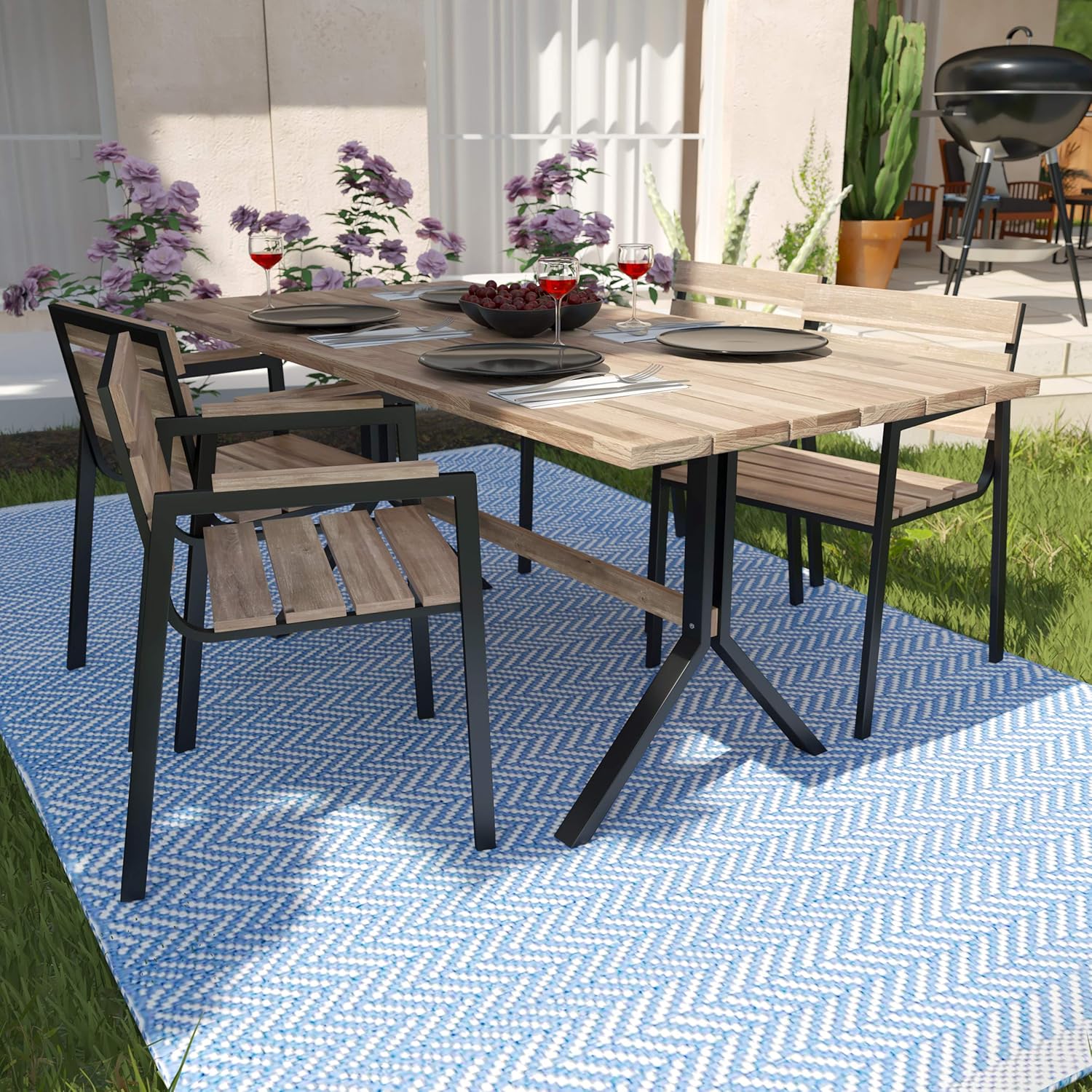 buy KS469 outdoor dining set,KS469 outdoor set worth buying,KS469 5-piece set pros cons,best 5-piece patio dining set,KS469 vs other outdoor sets,should I buy the KS469 set - detailed features and technical specifications