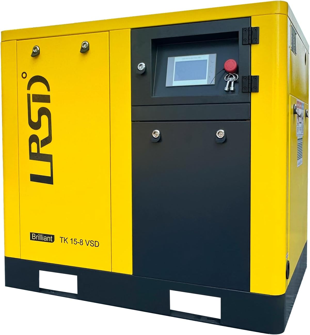 buy LRSD 20HP rotary screw air compressor,best 20HP industrial air compressor,LRSD TK15-125 460V VSD worth buying,20HP screw compressor pros cons,should I buy a rotary screw compressor,80 CFM air compressor for industrial use - detailed features and technical specifications