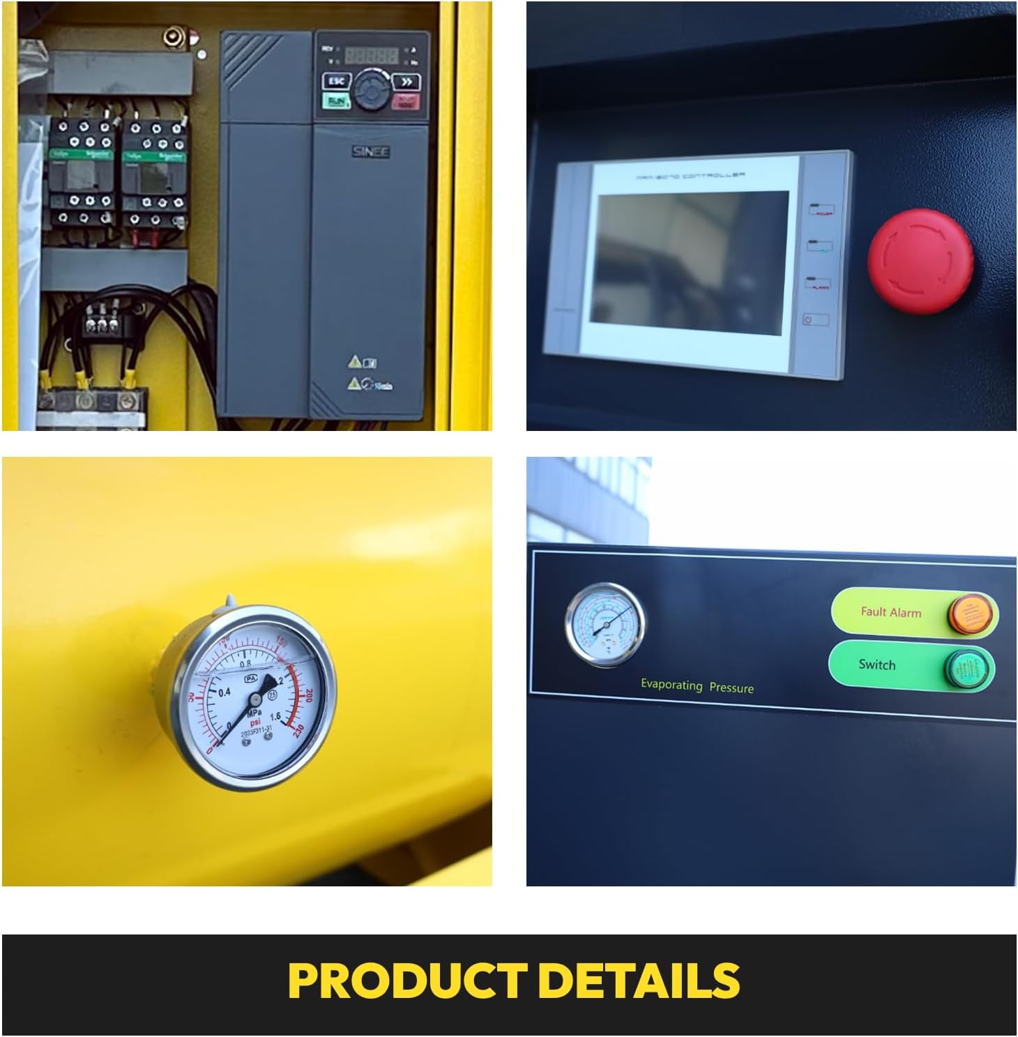 buy LRSD 4-in-1 screw air compressor,LRSD 4-in-1 air compressor pros cons,what is a variable frequency screw air compressor,best industrial screw air compressor with dryer,LRSD rotary screw compressor worth buying,LRSD vs other screw air compressors performance testing and real-world results