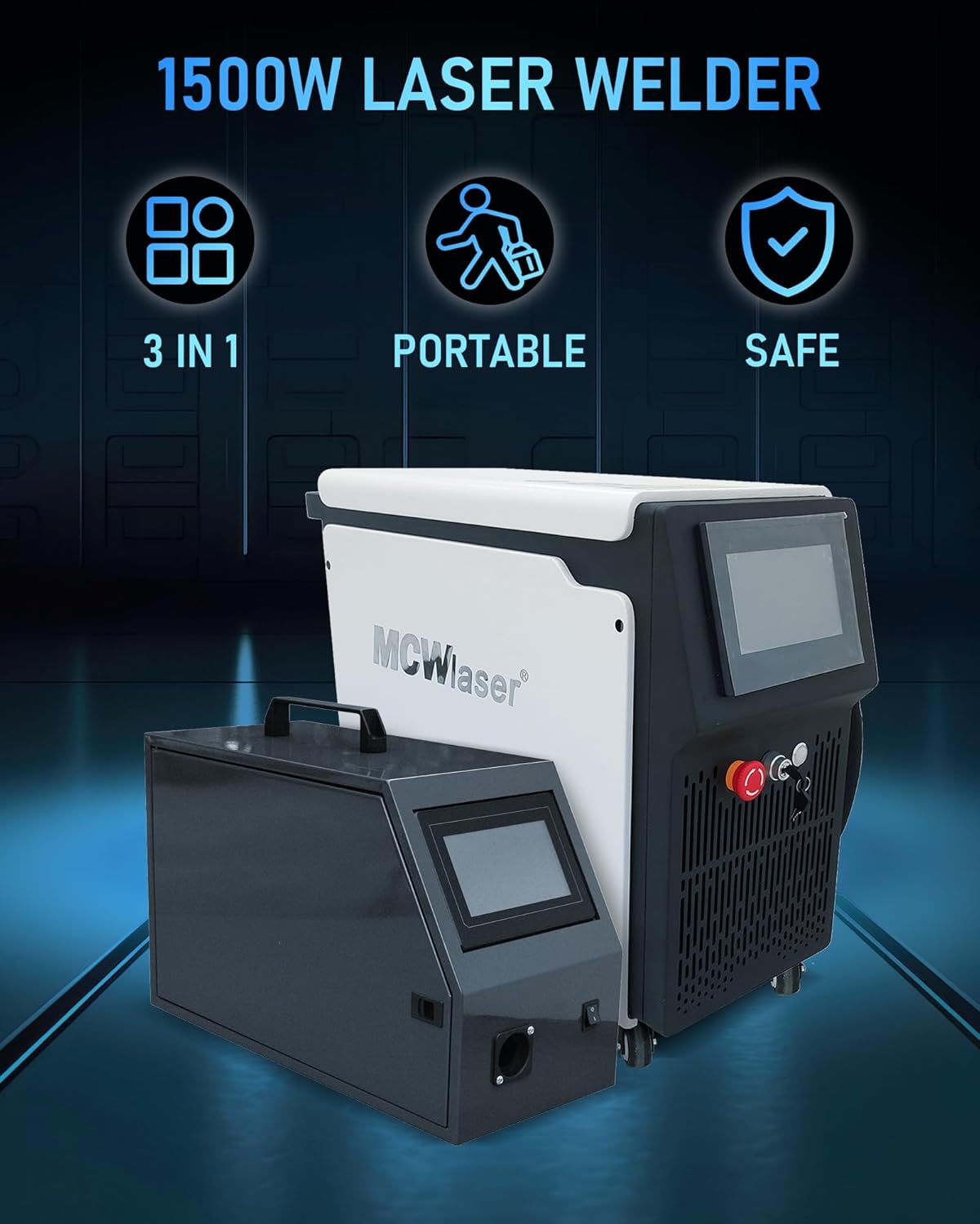 buy MCWlaser 1500W laser welding machine,is MCWlaser 1500W worth it,MCWlaser 1500W pros and cons,best handheld laser welder for metal,3 in 1 laser welder worth buying,MCWlaser vs other laser welders unboxing and complete package contents