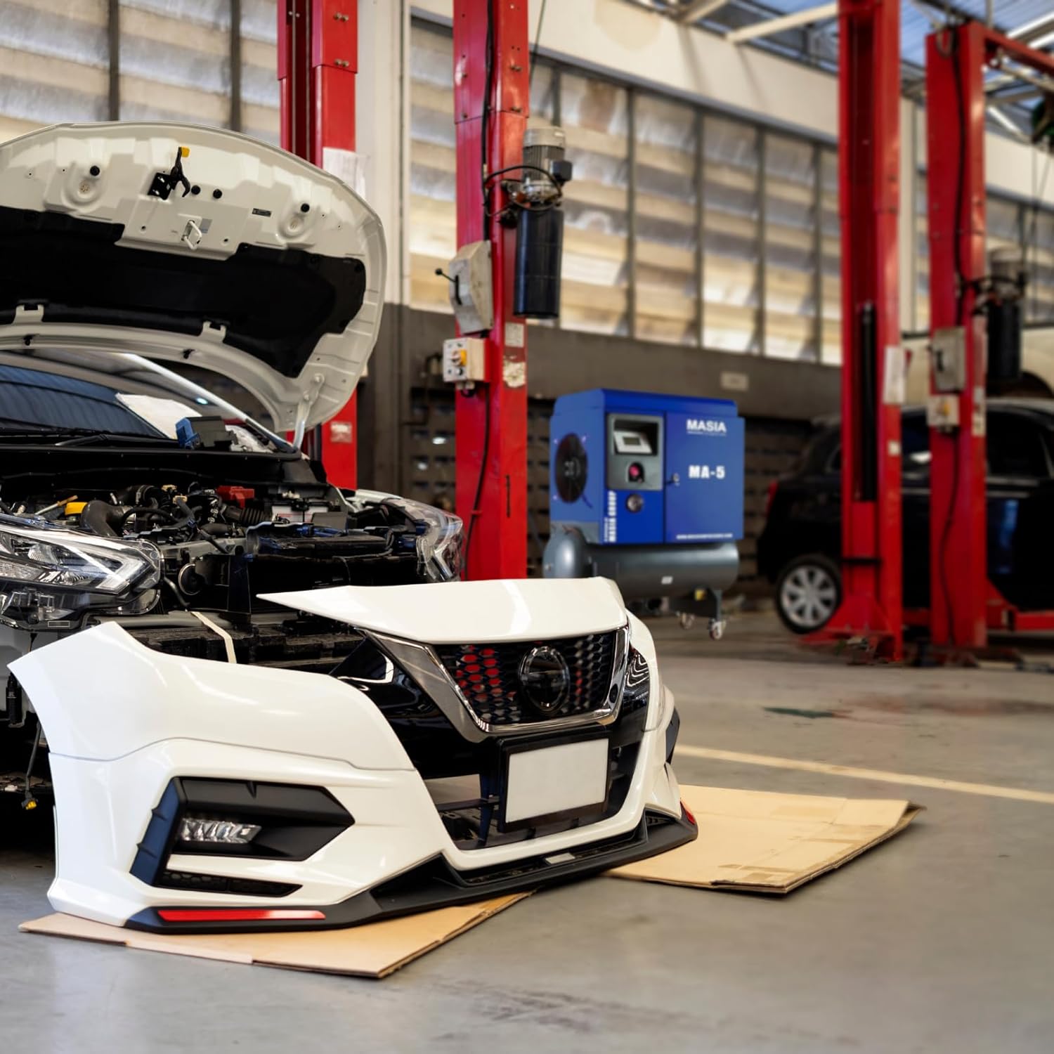 buy Masia MA-5 VSD air compressor,7.5 HP rotary screw air compressor worth buying,best VSD rotary screw air compressor for workshop,Masia MA-5 pros cons,22 CFM air compressor for industrial use,should I buy a 7.5 HP VSD air compressor unboxing and complete package contents