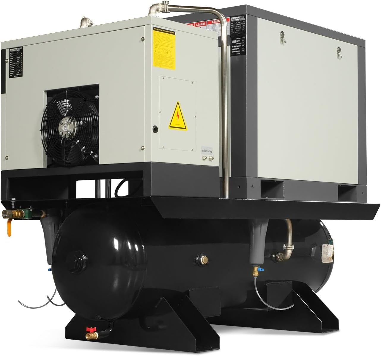 buy MechMaxx 10HP rotary screw air compressor,best rotary screw air compressor with dryer,should I buy a 10HP rotary screw compressor,MechMaxx ML1023 pros and cons,rotary screw air compressor worth buying,10HP compressor with 66 gallon tank performance testing and real-world results