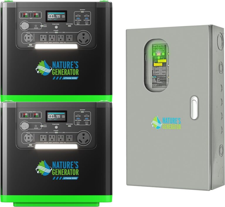 Buy Nature's Generator 6000W Solar Generator: Honest Pros & Cons 1 Image 1 of buy Nature's Generator 6000W solar generator