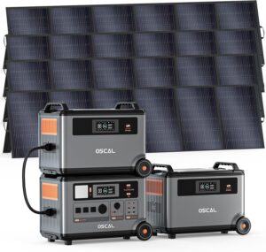 Image 1 of buy OSCAL PowerMax 6000 solar generator
