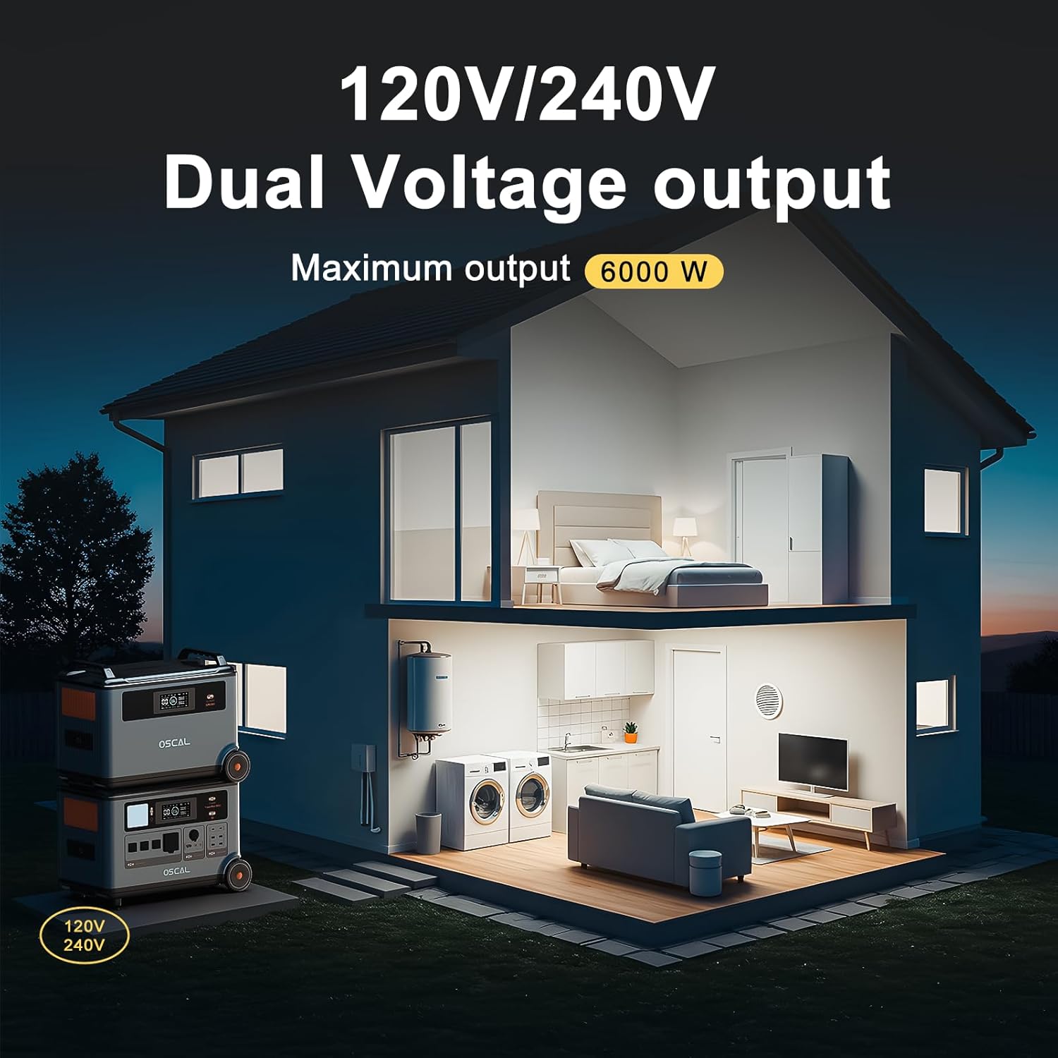 buy OSCAL PowerMax 6000 solar generator,OSCAL PowerMax 6000 vs alternatives,best high capacity solar generator for home backup,PowerMax 6000 pros and cons,should I buy OSCAL PowerMax 6000,6000W solar generator worth buying performance testing and real-world results