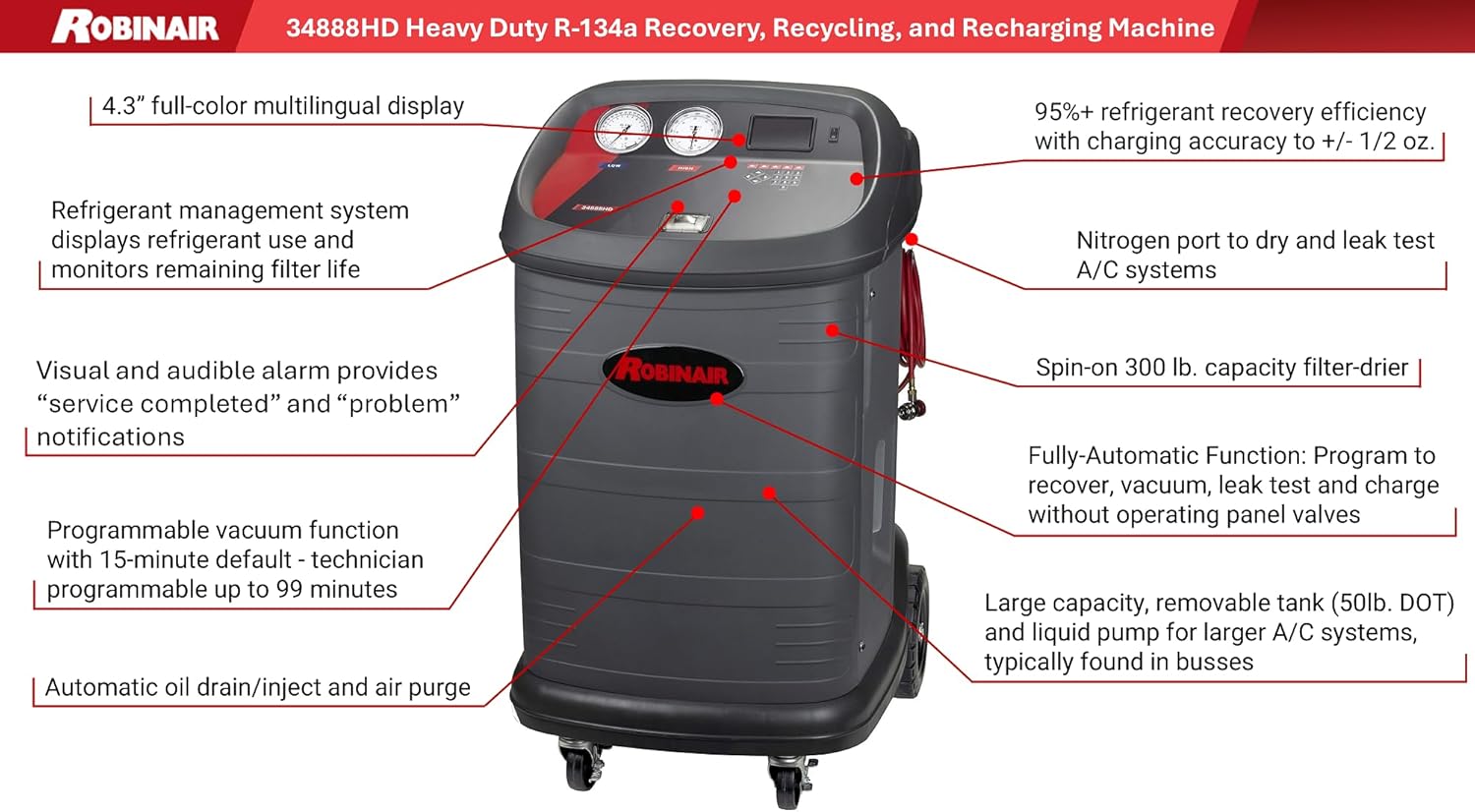Step-by-step guide for buy Robinair 34888HD,should I buy Robinair 34888HD,Robinair 34888HD pros cons,best heavy duty AC recovery machine,Robinair 34888HD worth buying,Robinair 34888HD vs alternatives - complete tutorial