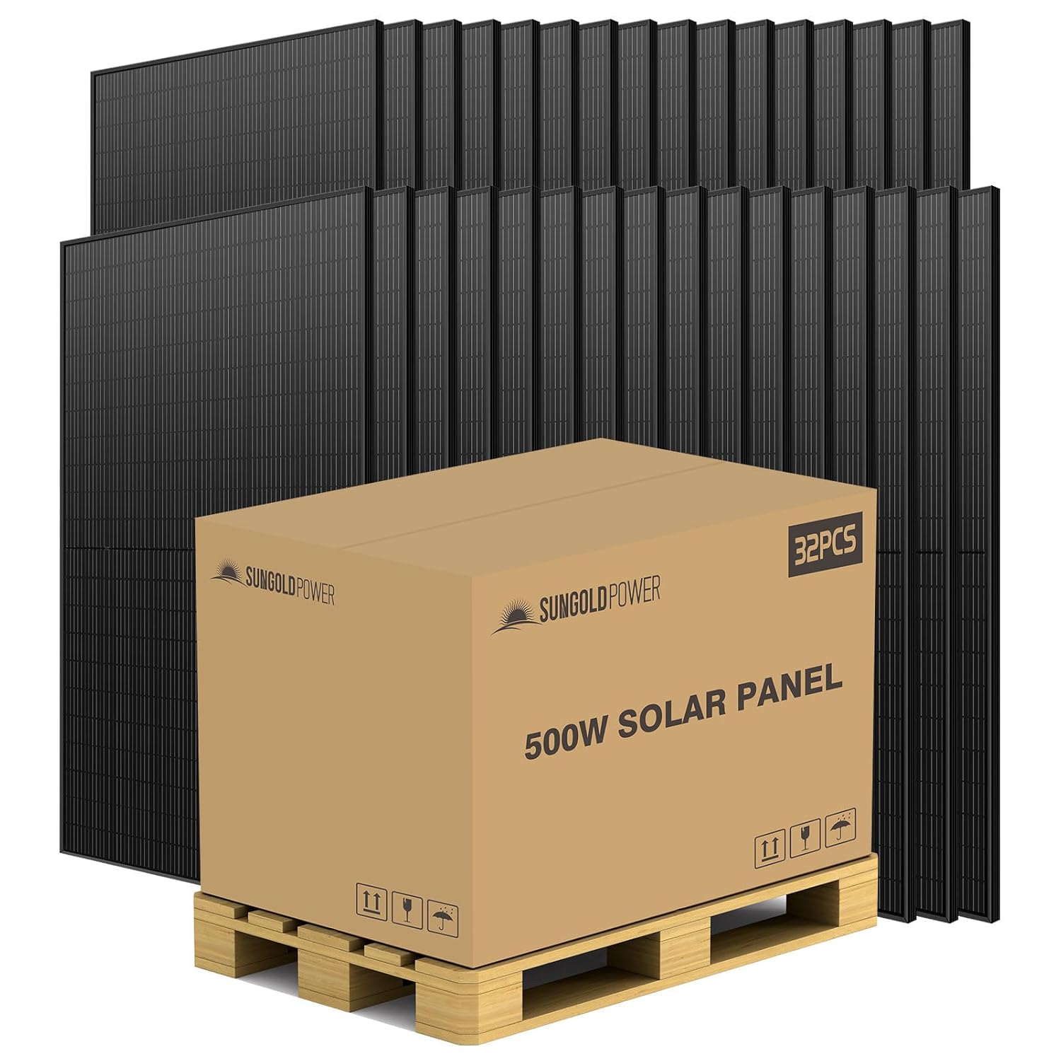 buy SUNGOLDPOWER 500W solar panel - detailed features and technical specifications