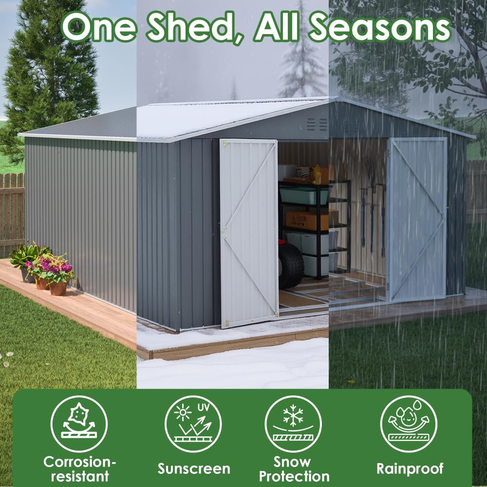 buy Secsofier 11x13 metal shed,Secsofier shed worth buying,best 11x13 outdoor storage shed,Secsofier metal shed pros cons,11x13 metal shed vs alternatives,should I buy a Secsofier shed performance testing and real-world results