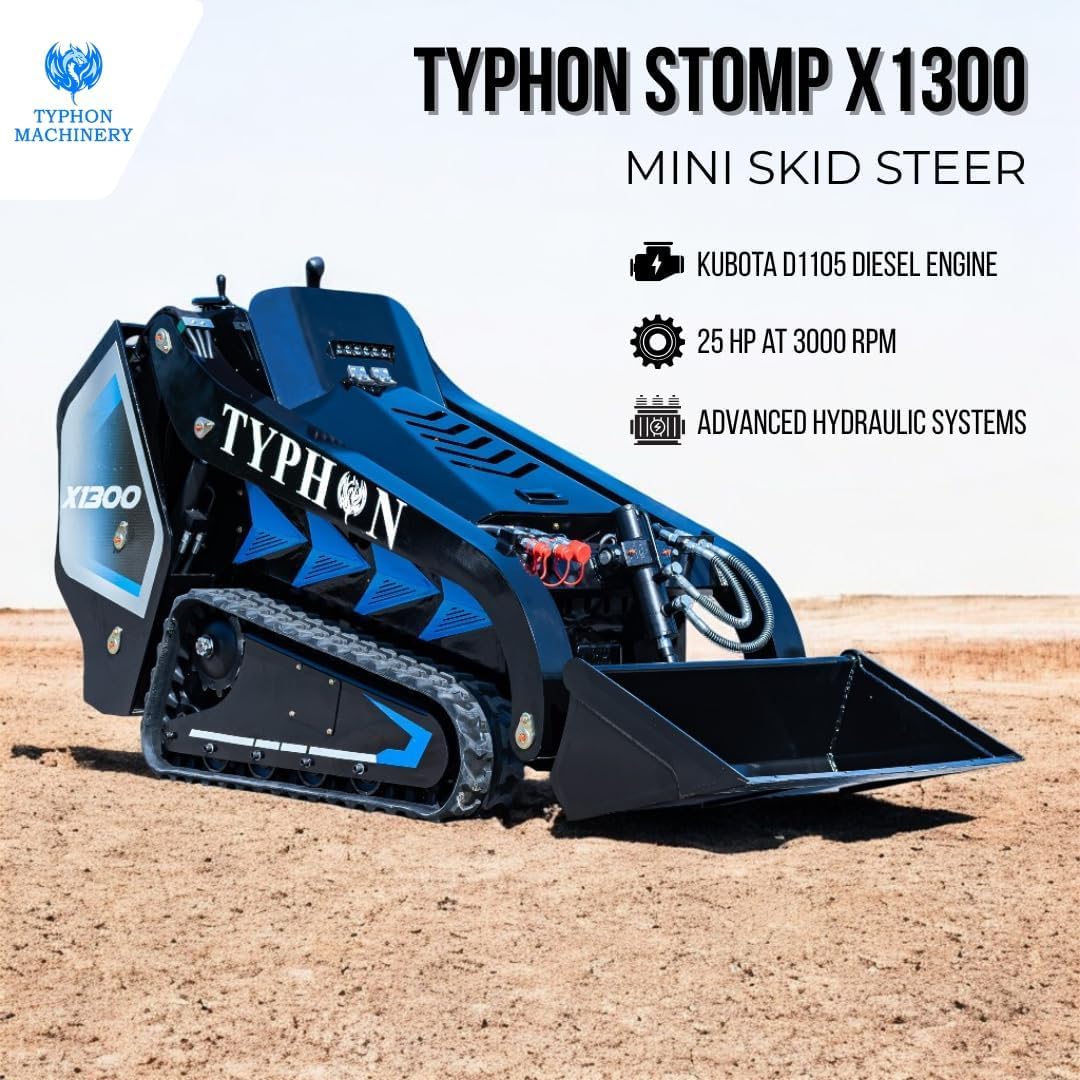 buy TYPHON STOMP X1300,TYPHON STOMP X1300 worth buying,TYPHON STOMP X1300 pros cons,best compact track loader,TYPHON STOMP X1300 vs alternatives,should I buy a TYPHON STOMP X1300 unboxing and complete package contents