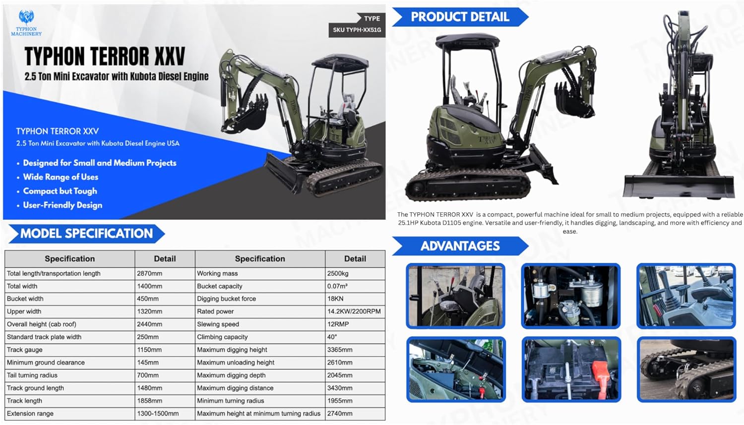 Step-by-step guide for buy TYPHON Terror XXV mini excavator,TYPHON Terror XXV worth buying,TYPHON Terror XXV pros cons,TYPHON mini excavator vs alternatives,best 2.5 ton mini excavator,should I buy a TYPHON excavator - complete tutorial