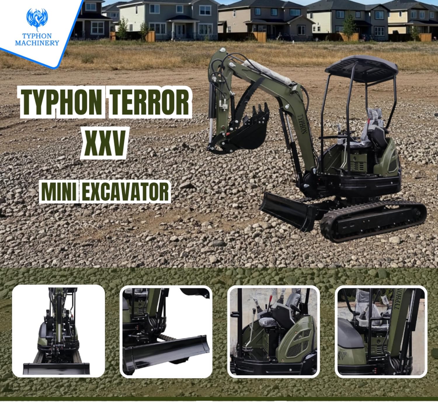 buy TYPHON Terror XXV mini excavator,TYPHON Terror XXV worth buying,TYPHON Terror XXV pros cons,TYPHON mini excavator vs alternatives,best 2.5 ton mini excavator,should I buy a TYPHON excavator performance testing and real-world results