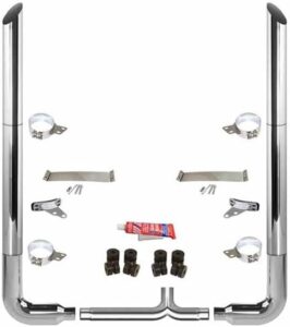 Image 1 of buy Technical Precision Peterbilt 378 exhaust kit