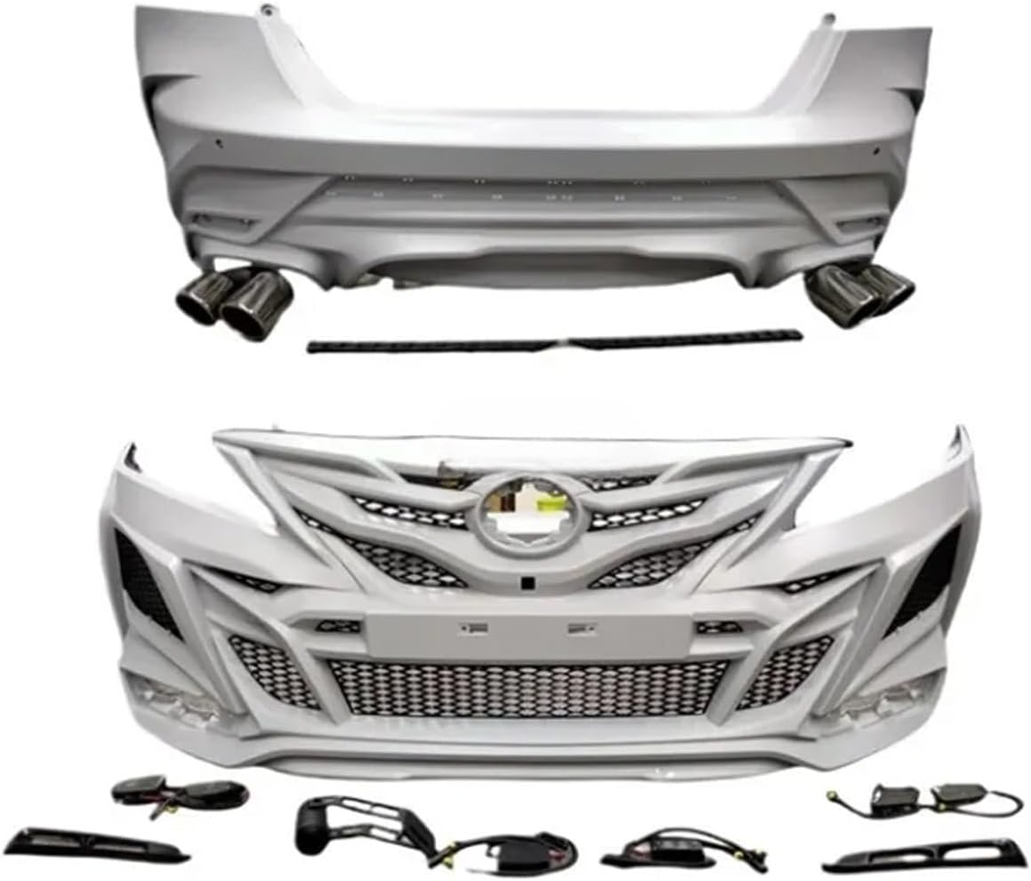 buy Toyota Camry 2018-2023 bumper,should I buy Camry bumper kit,Camry bumper vs OEM alternatives,PP bumper pros and cons,Khan style bumper worth buying,best aftermarket bumper for Camry 2018 unboxing and complete package contents
