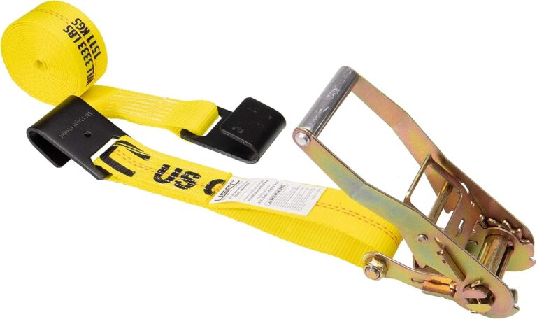 Image 1 of buy US Cargo Control flat hook ratchet strap