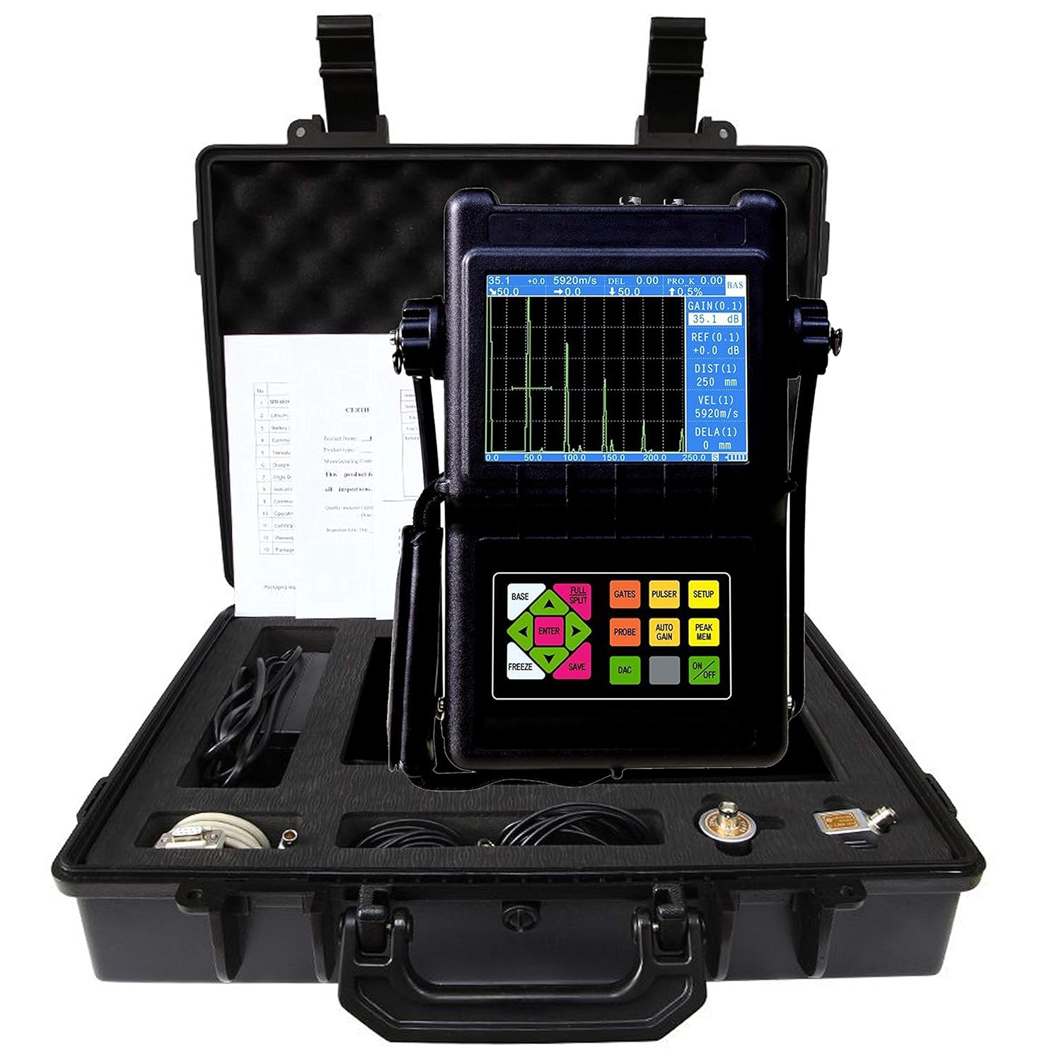 buy VTSYIQI ultrasonic flaw detector,best portable flaw detector for NDT,ultrasonic defectoscope pros cons,VTSYIQI flaw detector worth buying,should I buy digital ultrasonic flaw detector,ultrasonic flaw detector vs alternatives - detailed features and technical specifications
