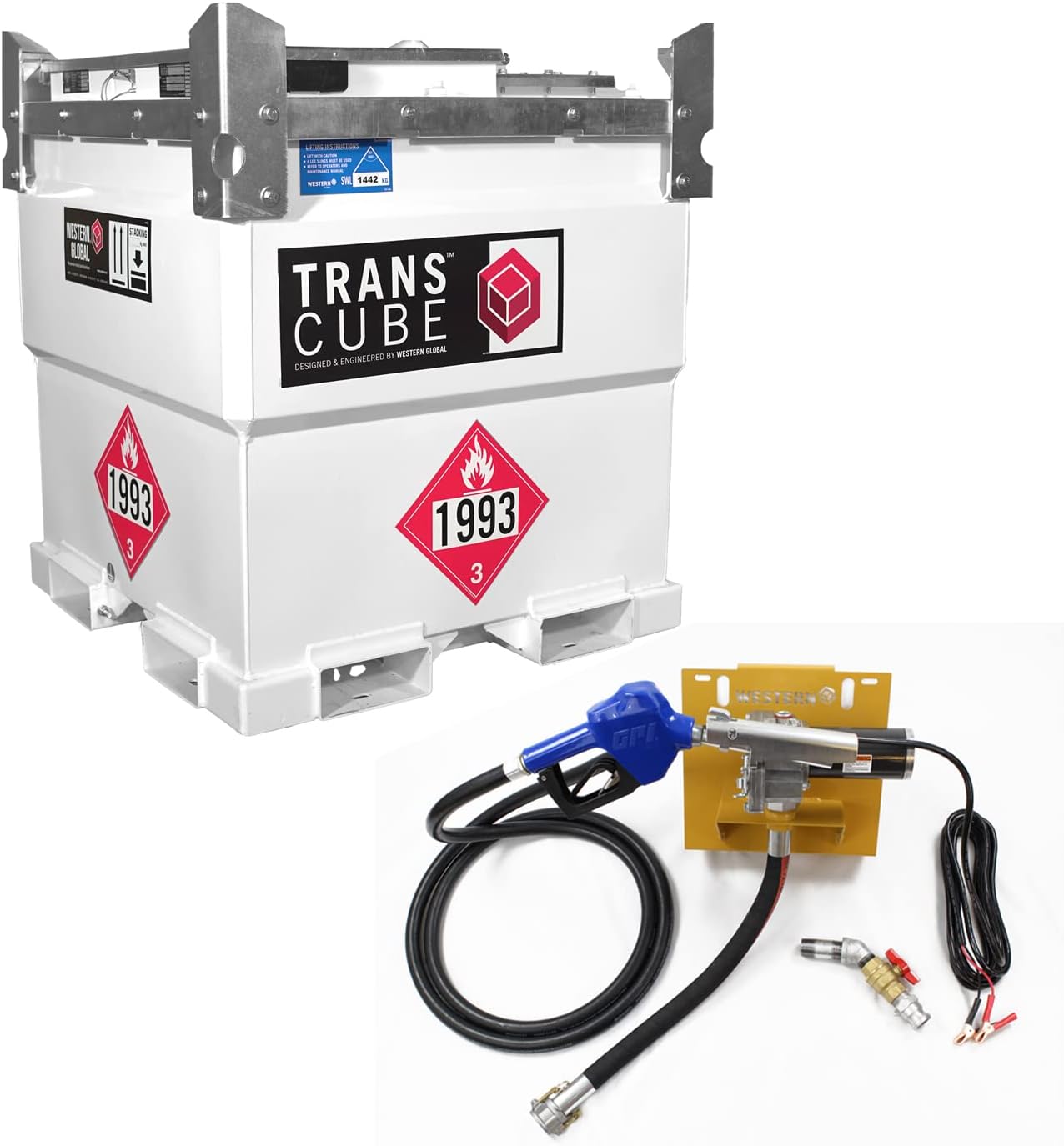 buy Western Global TransCube 251 gallon fuel tank,best double walled diesel storage tank,TransCube 251 gallon pros cons,should I buy Western Global fuel tank,portable fuel tank for construction site,251 gallon fuel tank worth buying - detailed features and technical specifications