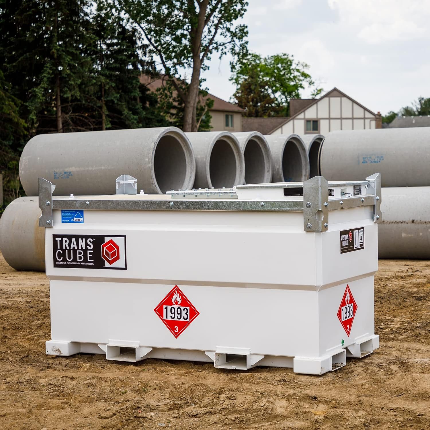 buy Western Global TransCube 552 gallon diesel tank,best double walled diesel storage tank,TransCube vs other fuel transfer tanks,552 gallon diesel tank pros cons,Western Global TransCube worth buying,where to get TransCube fuel tank unboxing and complete package contents