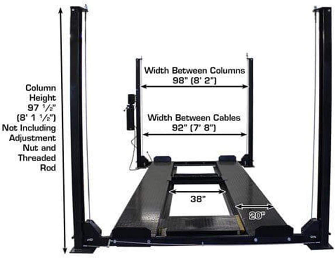 buy atlas pro8000ext-l 4 post lift combo,atlas pro8000ext-l worth it,atlas pro8000ext-l pros cons,4 post lift with sliding jacks best,atlas automotive equipment lift quality,should I buy atlas 4 post lift unboxing and complete package contents