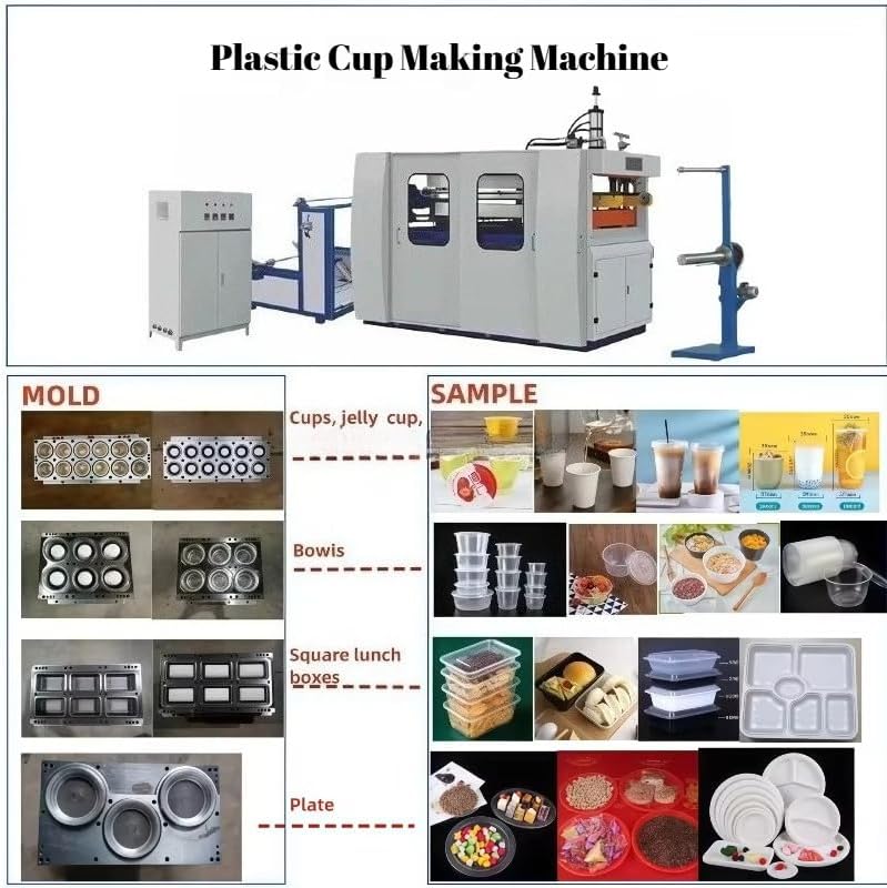 buy automatic plastic cup machine,automatic cup making machine worth it,plastic cup thermoforming machine pros cons,best industrial cup forming system,fully automatic thermoformer vs alternatives,should I buy a disposable cup machine performance testing and real-world results