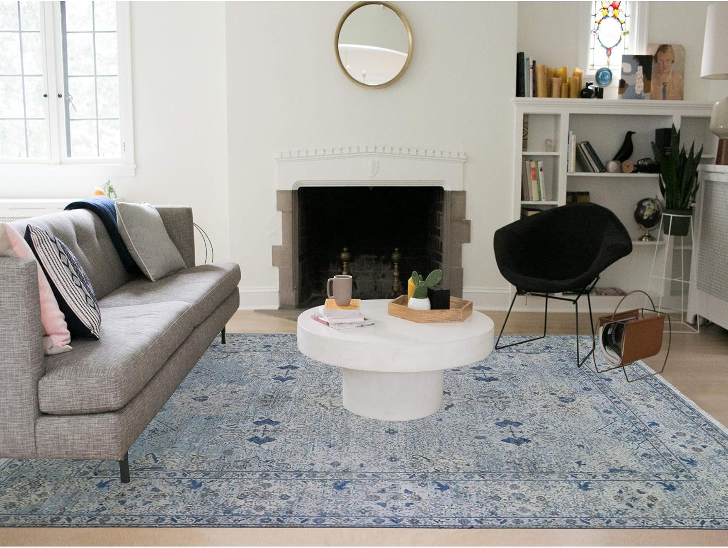 buy blue distressed oushak silk wool rug,blue oushak rug pros cons,distressed silk wool rug worth buying,best hand knotted oushak oriental rugs,should I buy a distressed oushak rug,Shahbanu Rugs blue oushak honest unboxing and complete package contents