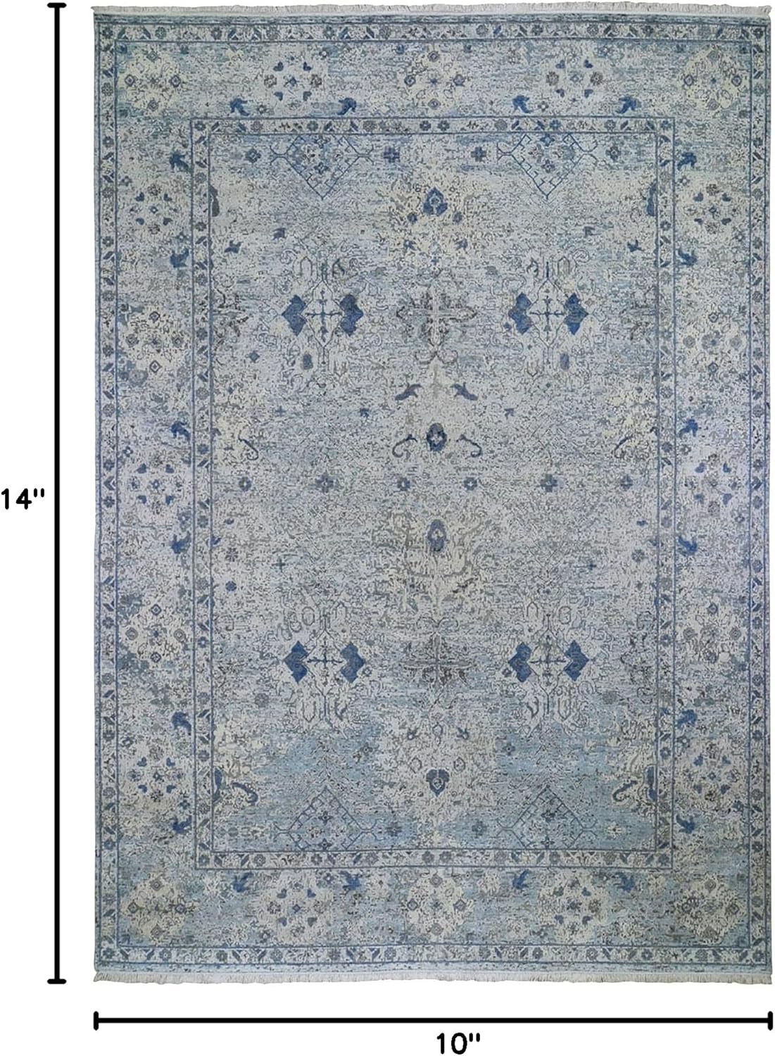 Step-by-step guide for buy blue distressed oushak silk wool rug,blue oushak rug pros cons,distressed silk wool rug worth buying,best hand knotted oushak oriental rugs,should I buy a distressed oushak rug,Shahbanu Rugs blue oushak honest - complete tutorial