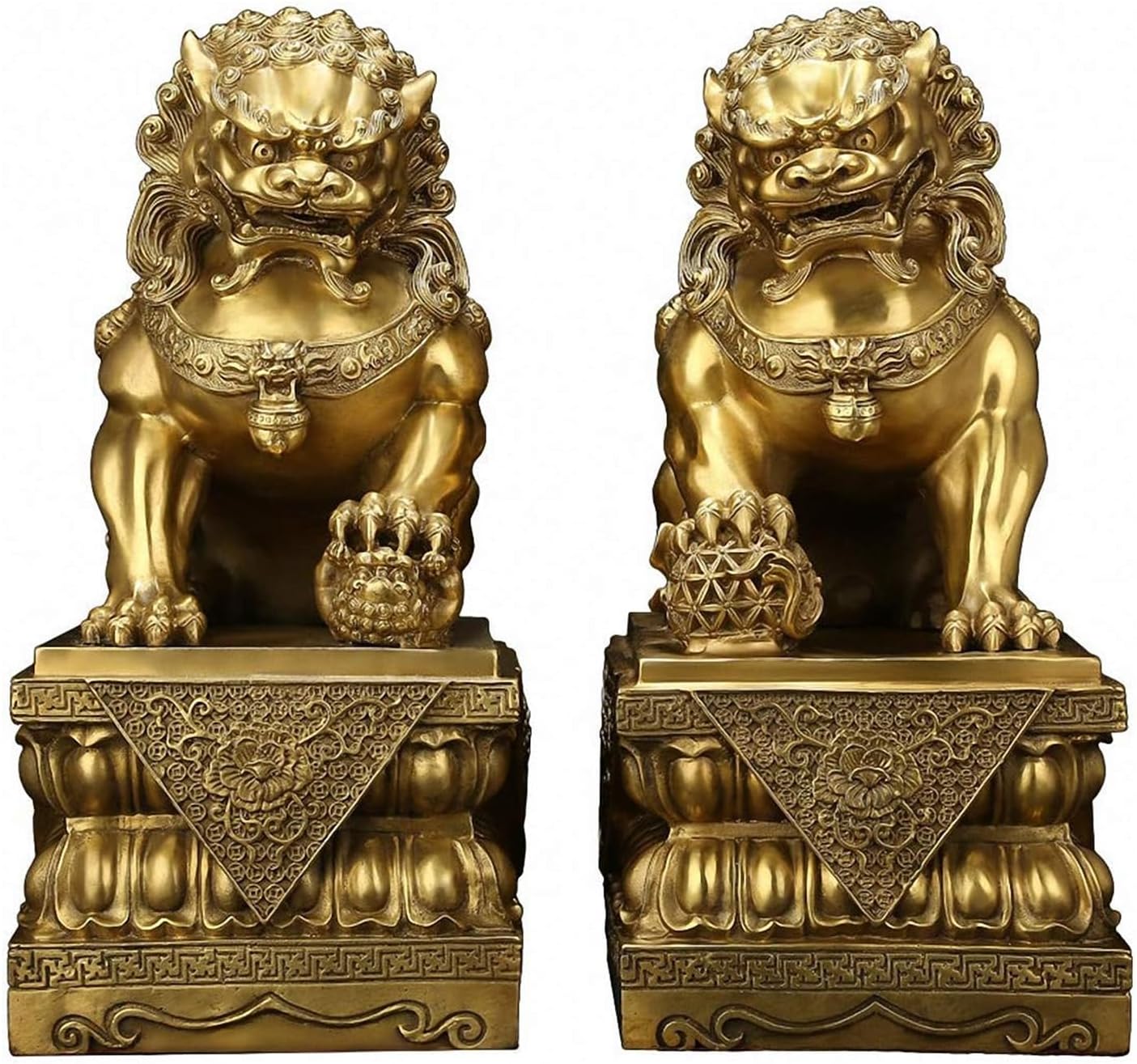 buy brass foo dog statues,brass foo dog statues worth it,best brass guardian lions,foo dog statues pros cons,should I buy brass foo dogs,brass foo dogs vs other materials - detailed features and technical specifications