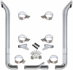 Image 1 of buy chrome bull hauler stack kit