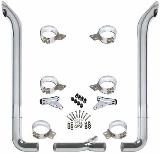 buy chrome bull hauler stack kit,peterbilt 389 stack kit worth buying,chrome bull hauler stack kit pros cons,best chrome stack kit for peterbilt 389,technical precision chrome stack kit vs oem,7 x 96 inch chrome stack kit for peterbilt 389 performance testing and real-world results