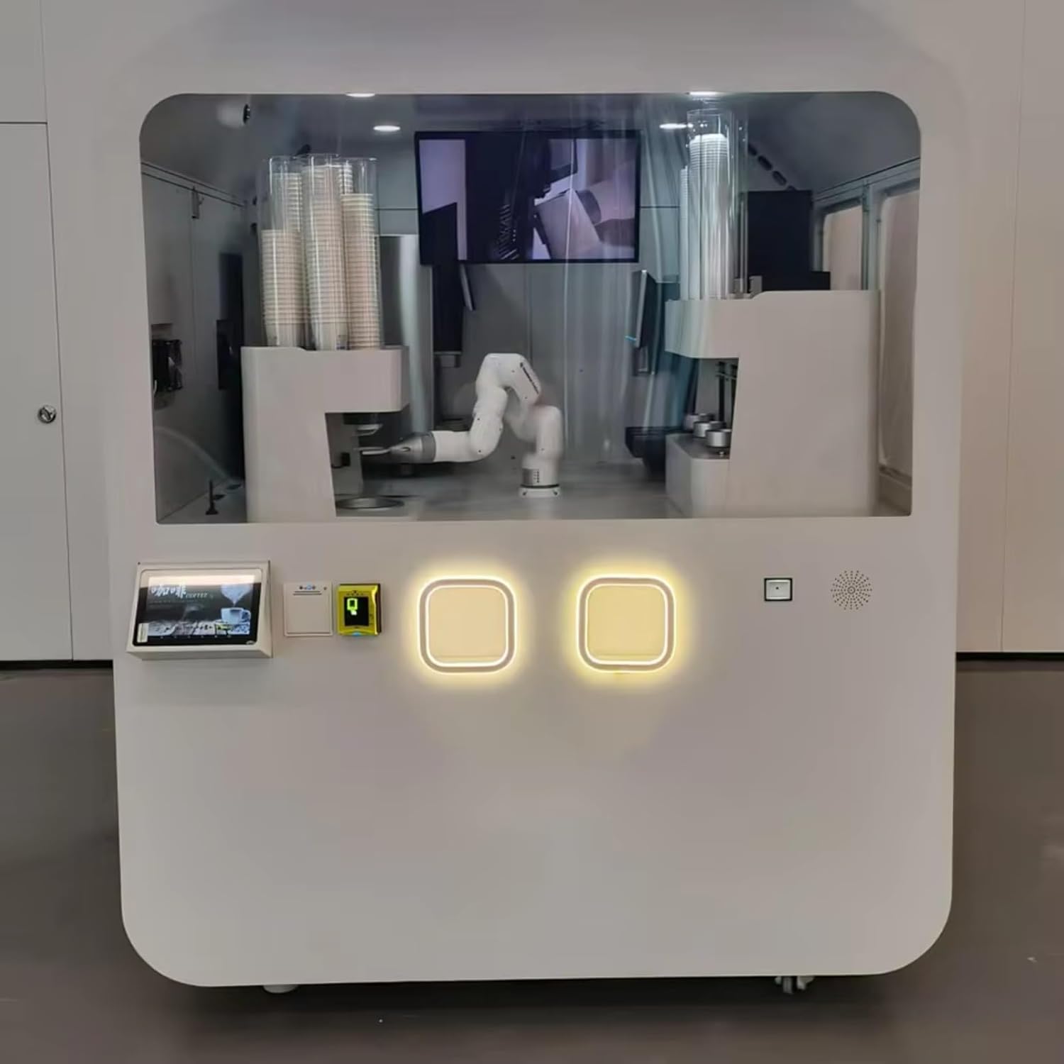 Buy Coffee Vending Robot: Honest Pros & Cons Analysis 1 buy coffee vending robot,coffee vending robot worth buying,best commercial coffee robot,coffee robot pros and cons,coffee vending machine vs robot,should I buy a coffee robot - detailed features and technical specifications