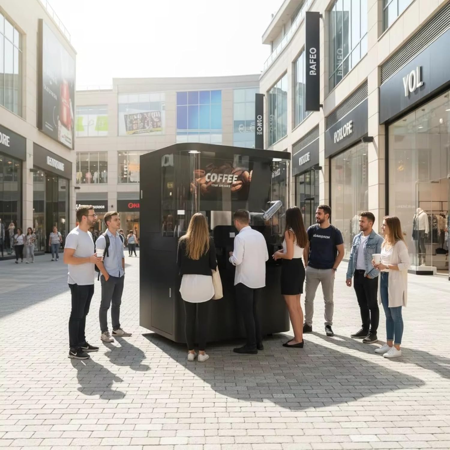 buy coffee vending robot,coffee vending robot worth buying,best commercial coffee robot,coffee vending robot pros cons,coffee robot vs traditional machine,should I buy a coffee robot unboxing and complete package contents