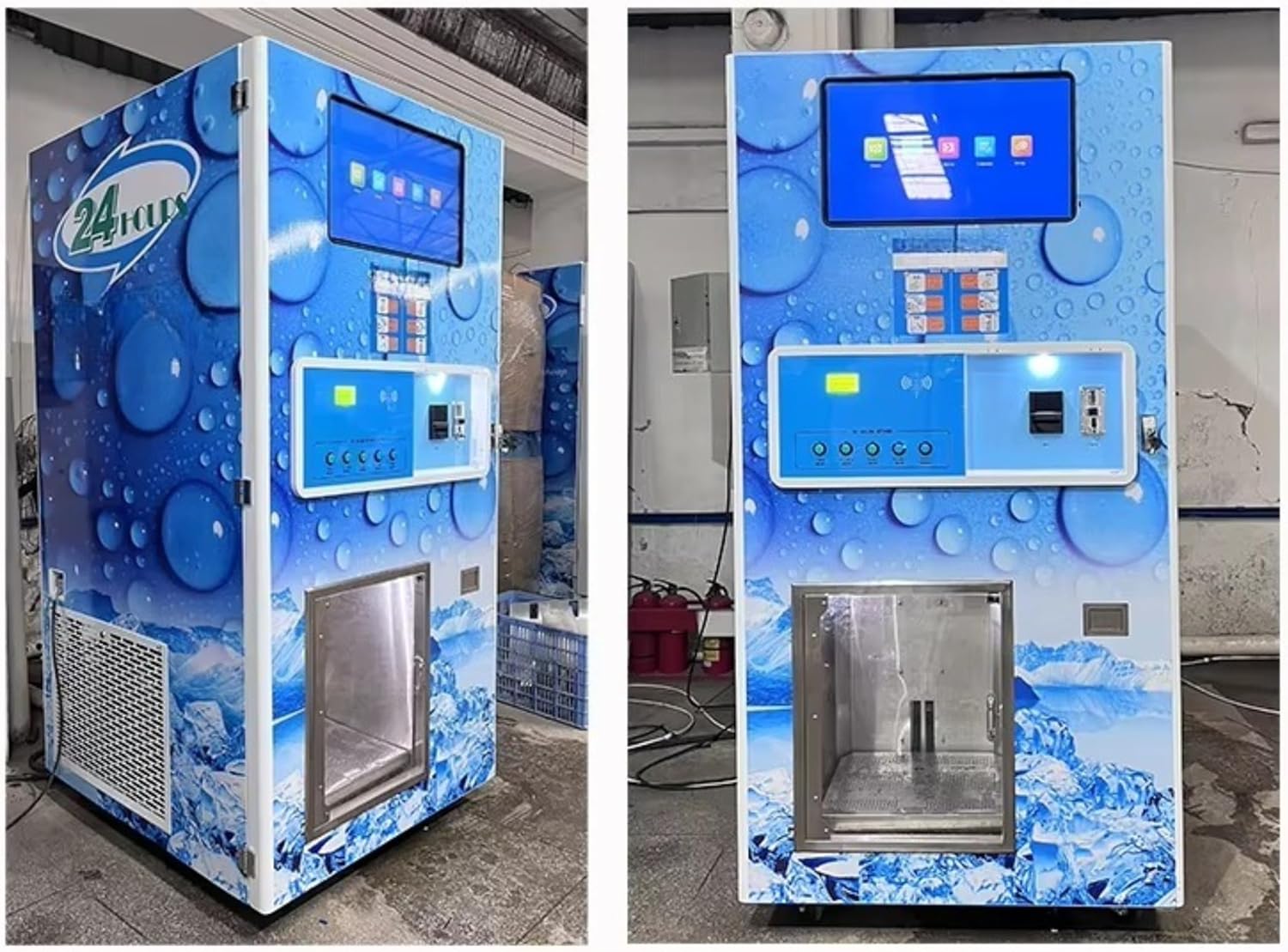 buy commercial ice vending machine,commercial ice vending machine worth it,best automatic ice vending machine,ice vending machine pros cons,should I buy an ice vending machine,commercial ice vendor vs alternatives unboxing and complete package contents